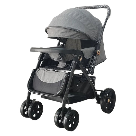 HKM-779667 Luxury Bidirectional Portable navy Blue Baby Pram Stroller for Newborn Travel