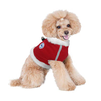HKM-779667 Winter Dog Chest Strap with Cashmere Lining - Comfortable and Adjustable Fit for All Sizes