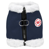 HKM-779667 Winter Dog Chest Strap with Cashmere Lining - Comfortable and Adjustable Fit for All Sizes
