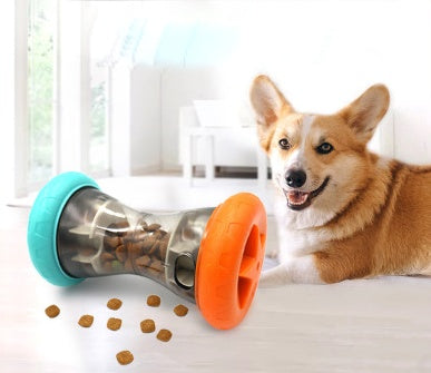 HKM-779923 Leakage Ball Pet Feeder for Dogs and Cats - Bite Resistant, Slow Eating Toy