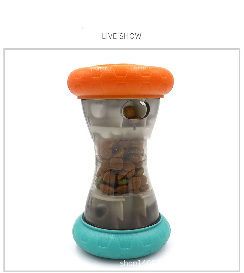 HKM-779923 Leakage Ball Pet Feeder for Dogs and Cats - Bite Resistant, Slow Eating Toy