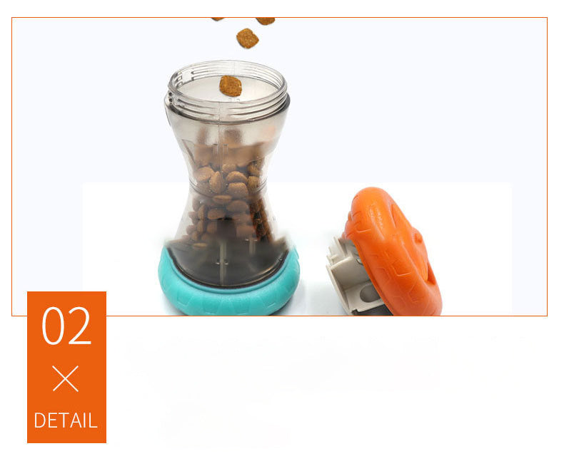 HKM-779923 Leakage Ball Pet Feeder for Dogs and Cats - Bite Resistant, Slow Eating Toy