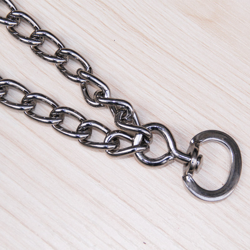 HKM-780179 Metal iron removable dog training chain