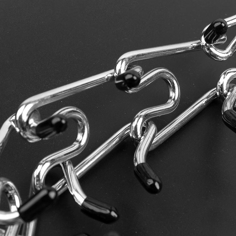 HKM-780179 Metal iron removable dog training chain