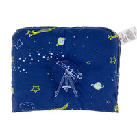 HKM-780307 Correct Head Shape Kid Pillow - Flannel Cotton and Polyester Fiber Sleeping Bag for Infants 0-12 Months