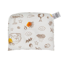 HKM-780307 Correct Head Shape Kid Pillow - Flannel Cotton and Polyester Fiber Sleeping Bag for Infants 0-12 Months