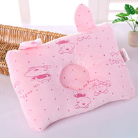 HKM-780307 Correct Head Shape Kid Pillow - Flannel Cotton and Polyester Fiber Sleeping Bag for Infants 0-12 Months