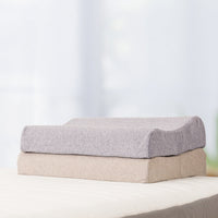 HKM-780307 Japanese-Style Cotton Twill Pillowcase for Single Pillow, Size 640mm x 440mm x 100mm/120mm