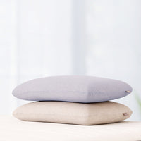 HKM-780307 Japanese-Style Cotton Twill Pillowcase for Single Pillow, Size 640mm x 440mm x 100mm/120mm