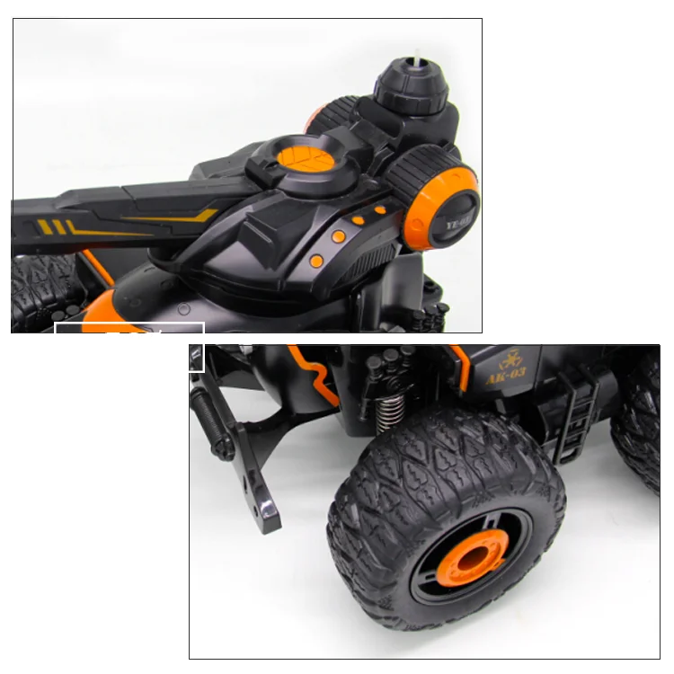 HKM-780435 Amphibious Remote Control Climbing Car for All Terrain, 4 Channel RC Vehicle for Ages 5 and Up
