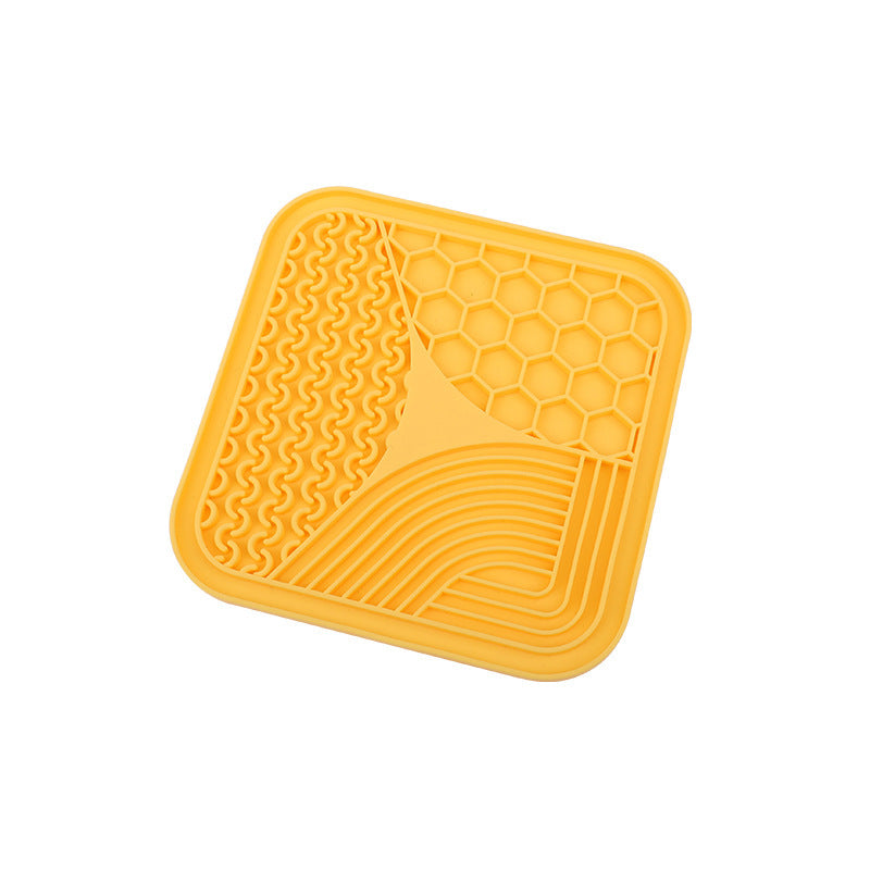 HKM-780499 Anti-Choke Silicone Slow Feeding Bowl and Licking Pad for Dogs - Multiple Sizes Available