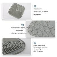 HKM-780499 Anti-Choke Silicone Slow Feeding Bowl and Licking Pad for Dogs - Multiple Sizes Available