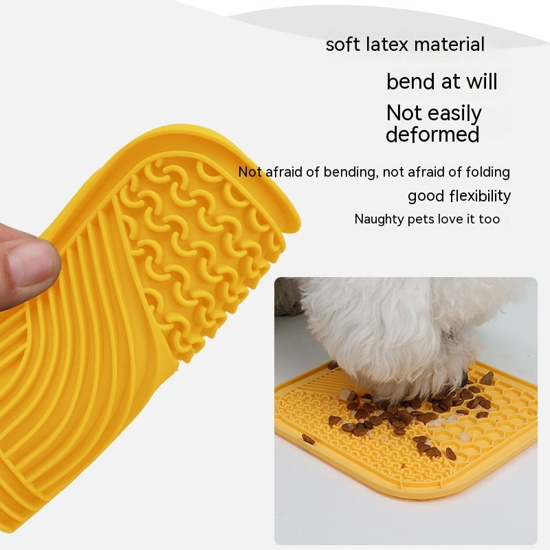 HKM-780499 Anti-Choke Silicone Slow Feeding Bowl and Licking Pad for Dogs - Multiple Sizes Available