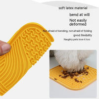 HKM-780499 Anti-Choke Silicone Slow Feeding Bowl and Licking Pad for Dogs - Multiple Sizes Available