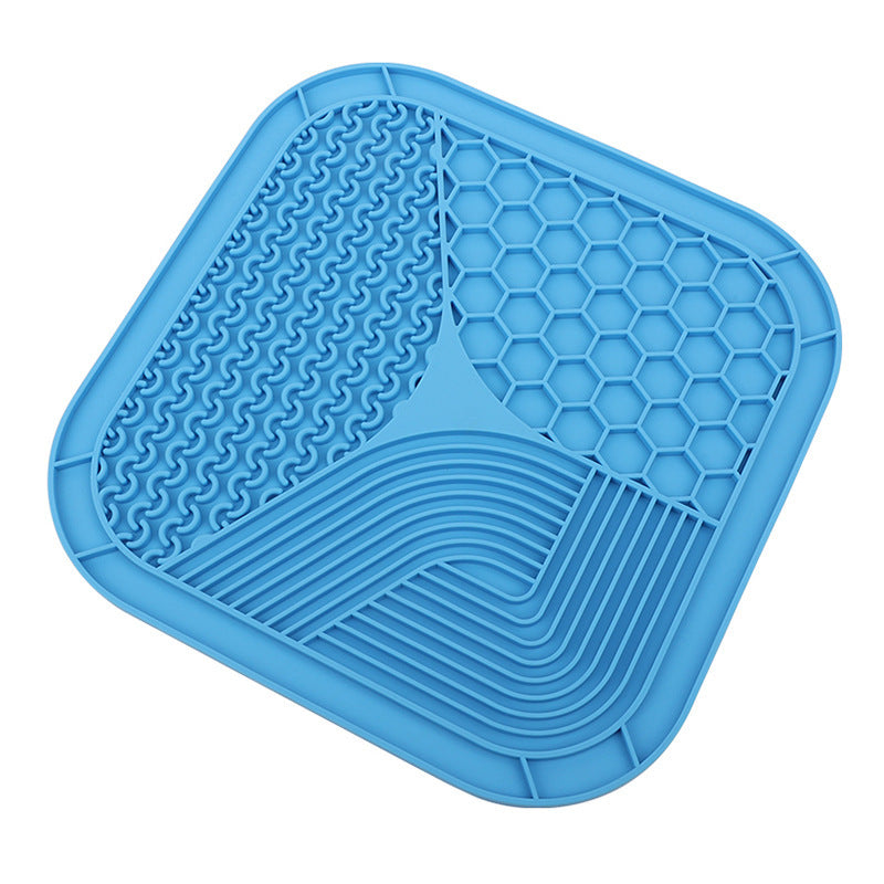 HKM-780499 Anti-Choke Silicone Slow Feeding Bowl and Licking Pad for Dogs - Multiple Sizes Available