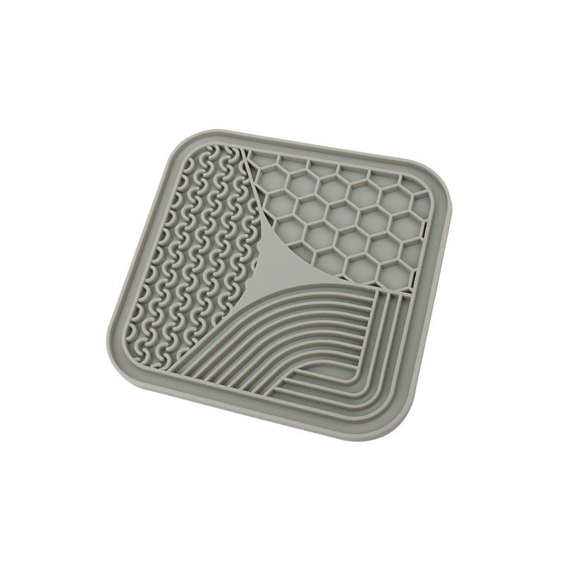 HKM-780499 Anti-Choke Silicone Slow Feeding Bowl and Licking Pad for Dogs - Multiple Sizes Available