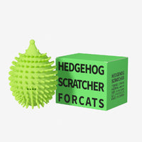 HKM-780563 Cat Corner Scratcher with Teaser Stick - Plastic, Compact Design, Perfect for Play and Scratching