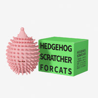 HKM-780563 Cat Corner Scratcher with Teaser Stick - Plastic, Compact Design, Perfect for Play and Scratching