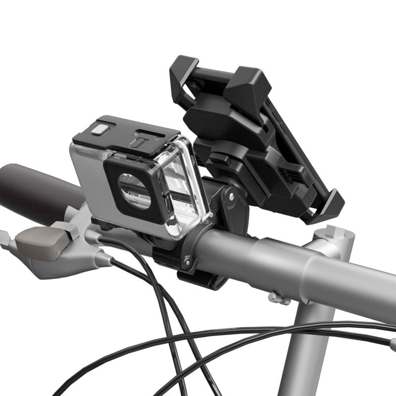 HKM-780691 Universal Auto Lock Bicycle Mount for Smartphones (4-6.5 inches) - Tool-Free Installation with Secure Grip