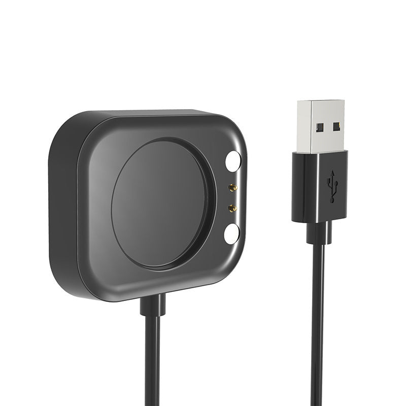 HKM-781011 Magnetic Charging Cable for Smart Watch P8/P8 SE in Black