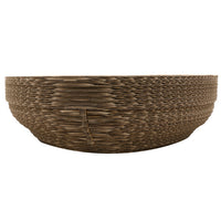 HKM-781139 Cat Scratch Board - Durable Paper Grinding Claw Toy, 40cm Diameter, Perfect for Feline Fun