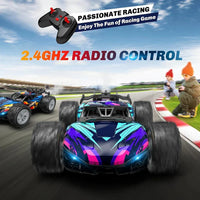 HKM-781203 4WD Alloy Spray Remote Control Drift Car - High Speed Off-Road Electric Stunt Truck for All Ages