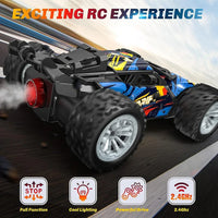 HKM-781203 4WD Alloy Spray Remote Control Drift Car - High Speed Off-Road Electric Stunt Truck for All Ages