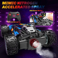 HKM-781203 4WD Alloy Spray Remote Control Drift Car - High Speed Off-Road Electric Stunt Truck for All Ages