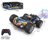 HKM-781203 4WD Alloy Spray Remote Control Drift Car - High Speed Off-Road Electric Stunt Truck for All Ages