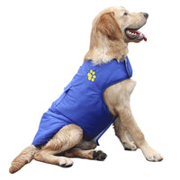 HKM-781267 Waterproof Dog Vest Jacket for Small to Large Dogs – Warm, Cozy Winter Coat in Multiple Colors