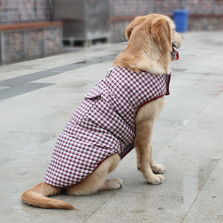 HKM-781267 Waterproof Dog Vest Jacket for Small to Large Dogs – Warm, Cozy Winter Coat in Multiple Colors
