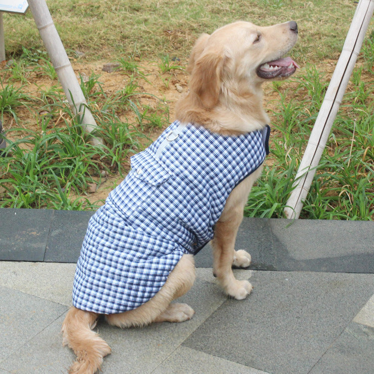 HKM-781267 Waterproof Dog Vest Jacket for Small to Large Dogs – Warm, Cozy Winter Coat in Multiple Colors