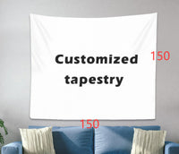 HKM-781331 Custom Digital Printing Tapestry Home Decor - Polyester Fabric, Multiple Sizes Available