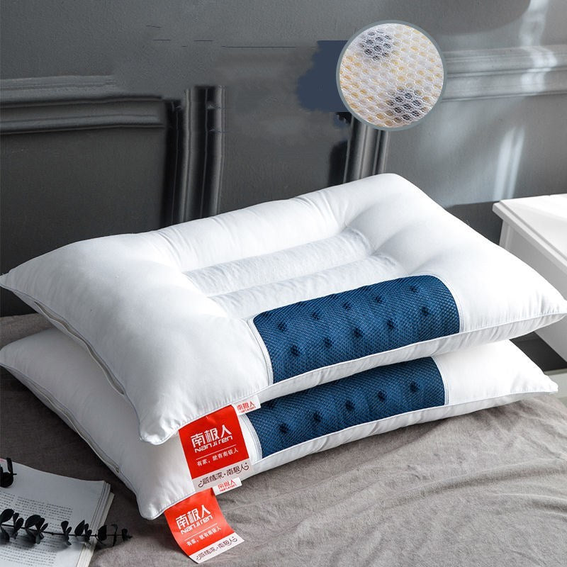 HKM-781459 Cervical Cotton & Buckwheat Seed Pillow with Magnet and Cassia Options