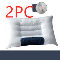 HKM-781459 Cervical Cotton & Buckwheat Seed Pillow with Magnet and Cassia Options