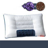 HKM-781459 Cervical Cotton & Buckwheat Seed Pillow with Magnet and Cassia Options