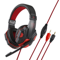 HKM-781523 Luminous Wired Computer Headset with 3.5mm and USB Connection, 20-20,000 Hz Frequency Response