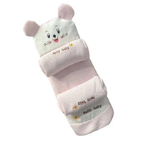 HKM-781587 Bamboo Fiber Cartoon Baby Pillow for Newborns and Infants - 20 x 50cm