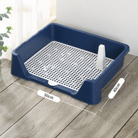HKM-781779 Large Anti-Stepping Dog Urinal Stool - Navy Blue, Sakura Pink, Night Black, 50*40CM