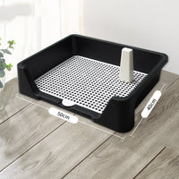 HKM-781779 Large Anti-Stepping Dog Urinal Stool - Navy Blue, Sakura Pink, Night Black, 50*40CM