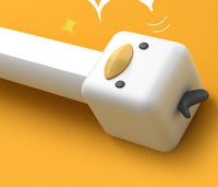 HKM-782163 Stylus Silicone Sliding Pen Case for First and Second Generation Pens - Yellow Duck Design