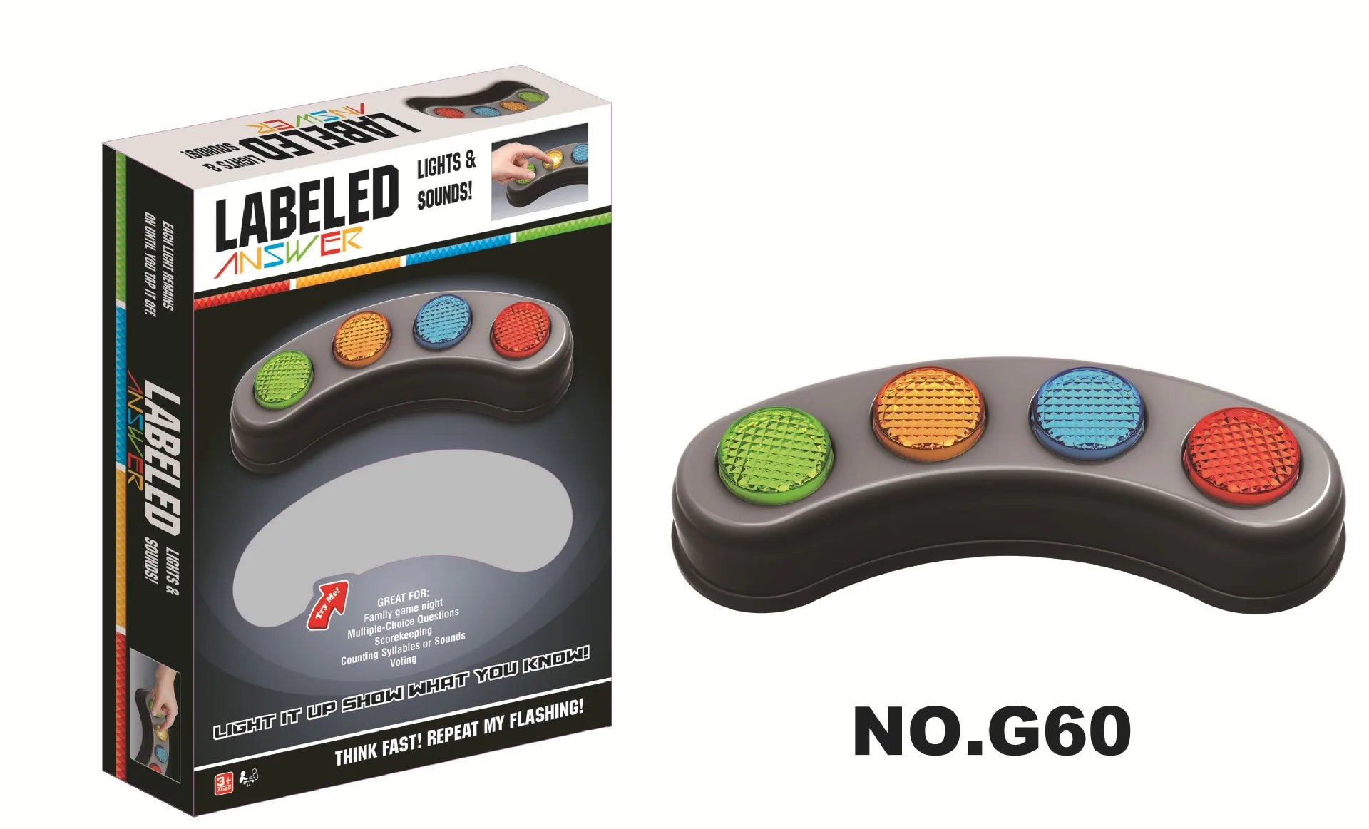 HKM-782355 Educational Star Shaped Maze Memory Game with Light and Sound for Children