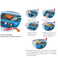 HKM-782611 Mini Kitchen Cooking Box Set for Kids - Simulation Cooking Toys with Real Tools - Ages 2 and Up