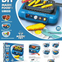 HKM-782611 Mini Kitchen Cooking Box Set for Kids - Simulation Cooking Toys with Real Tools - Ages 2 and Up