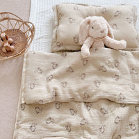 HKM-782931 Korean Floral Pure Cotton Summer Quilt with Soybean Fiber Filling - Various Sizes Available