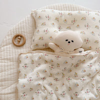HKM-782931 Korean Floral Pure Cotton Summer Quilt with Soybean Fiber Filling - Various Sizes Available