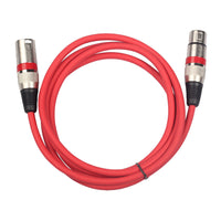 HKM-783635 Male to Female XLR Microphone Cable - Balanced Connection, 10m, 5m, 3m, 1m, Multiple Colors Available