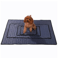 HKM-783699 Non-Slip Oxford Cloth Dog Pet Bed Mat for Home and Car, Easy to Clean and Carry
