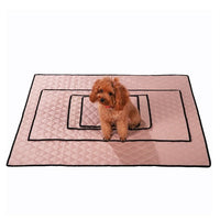 HKM-783699 Non-Slip Oxford Cloth Dog Pet Bed Mat for Home and Car, Easy to Clean and Carry