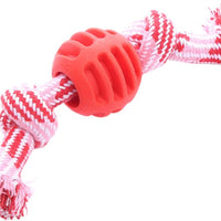 HKM-783763 Durable Chew Toy with Ropes for Dogs - Molar Cleaning and Oral Health Care in Blue